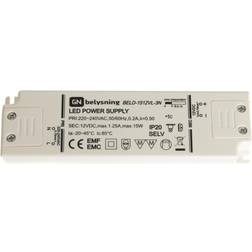 GN Belysning LED driver 12V DC 15W 140x48x15mm ikke dæmpbar