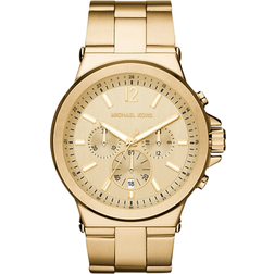 Michael Kors Oversized Dylan Gold-Tone Silver ONE SIZE