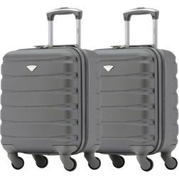 Flight Knight Easyjet Underseat Hartschalen-Handgepäckkoffer 45 x 36 x 20 cm