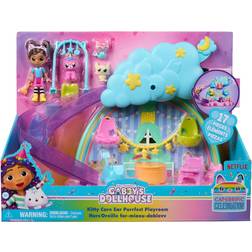 Spin Master Gabby's Dollhouse Kitty Care Ear Purrfect Playroom 17-Piece