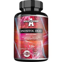 APOLLO'S HEGEMONY Inositol Duo 120 Veganska Kapslar Myo-Inositol D-Chiro Inositol 615 mg 120 st