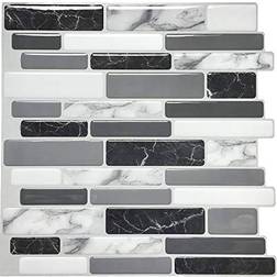 Art3d Peel and Stick Wall Tile for Kitchen Backsplash 12x12 10 Tiles 30.5x30.5cm