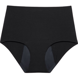 Libresse Sleepwear High Waist Menstrual Panties with Extended Crotch - Black