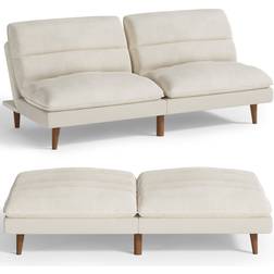 Ebern Designs Futon Bed Sofa 65" 2 Seater
