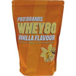 ProBrands Proteinpulver Whey 80 Vanilj