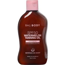 Bali Body Watermelon Tanning Oil SPF 50 Skyddande Brun-Utan-Sol-Olja 100ml