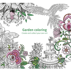 Panduro Målarbok Garden Coloring