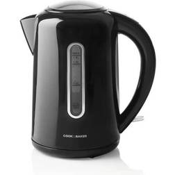 Cook & Baker Elkedel 1,7 Liter Plastik Sort