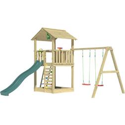 Jungle Gym Sierra legetårn m/gynger og rutsjebane