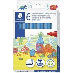 Staedtler Noris Club Blue Felt-tip Pens 6 Pack