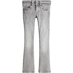 H&M Bootcut Low Jeans - Ljusgrå