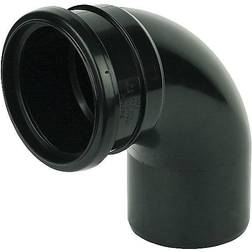FloPlast SP161B Black Soil Pipe Bend 110mm
