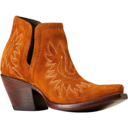 Ariat Women's Dixon Western Boots Brown Suede
