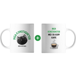 No Strangeness Double Humor for Morning Times Mugg 33cl