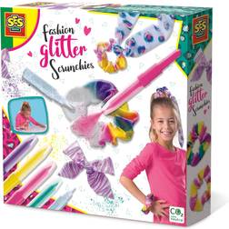 SES Creative Fashion Glitter Scrunchies