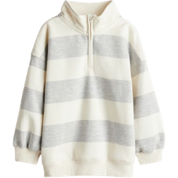 H&M Boys Zip-top Sweatshirt - Beige