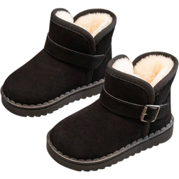 Shein AutumnWinter Childrens Short Boots For Toddler Girls Boys Casual Boots Baby Thickened Snow Boots Big Kids Shoes
