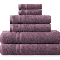 Naturally Soft Organic One Size Bath Towel Purple (137.2x76.2cm)