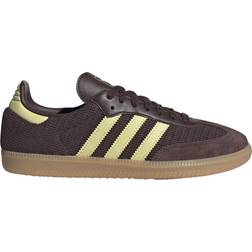 adidas Samba OG Women's Shoe - Shadow Brown/Powder Yellow/Gum