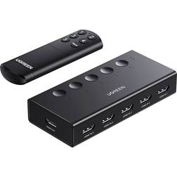 Ugreen hdmi 2.0 switch 5 in 1out hdmi kvm switch splitter 4k60hz hdmi kvm sw. 0.46 Pounds