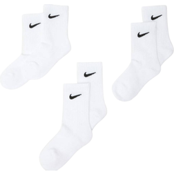 Nike Basic Crew Socks 3 Pack - White