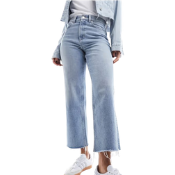 ASOS Ljusblå ankellånga, raka jeans