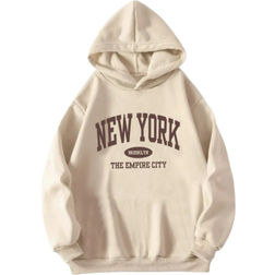 Shein Tween Girls Casual Comfortable Letter Print Hoodie Sweatshirt