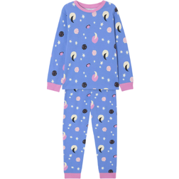 John Lewis & Partners Anyday Kids' Space Pyjamas - Multi