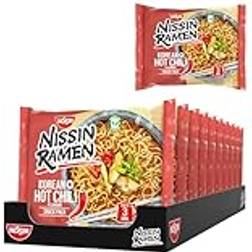 Nissin Korean Hot Chili 10er Pack Instant-Nudeln Asiatischer Art