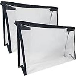 Dental Aesthetics Clear Toiletry Bag Cosmetics PVC Travel Liquids - Transparent