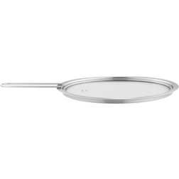 Eva Trio Glass 20 cm Brushed Steel Lid 7.9 "