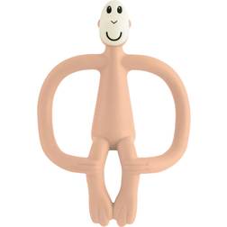 Matchstick Monkey Teething Toy and Gel Applicator Peach
