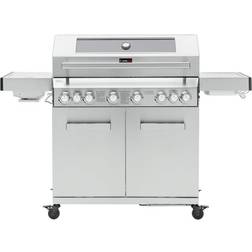 CosmoGrill 8 Burner Stainless Yamara 6+2 Gas BBQ