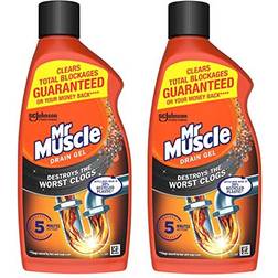 Mr Muscle Drain Unblocker 2 x 500 ml