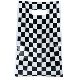 Shein pcs Black And White Checkered Style Gift Bag Race Car Theme Birthday Family Holiday Gender Reveal Party Favors Supplies MultiPurpose Gift Wrapping Sup