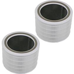 Spares2Go HEPA Filter for Levoit Core 200S 200S-RF Air Purifier Pack of 2
