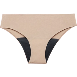 Libresse Premium Comfort Brazilian Ample Menstrual Panties - Beige