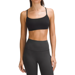 Lululemon Wunder Train Strappy Racer Bra Light Support, C/D Cup Black
