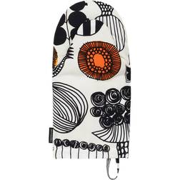 Marimekko Puutarhurin Parhaat Ovnhandske Grydelap Orange, Hvid, Sort (31.5x15cm)