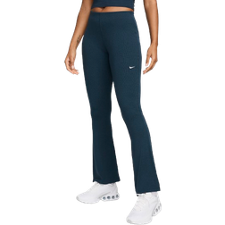Nike Sportswear Chill Knit Tight Mini-Rib Leggings - Blue