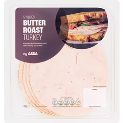 Asda Sliced Butter Roast Turkey 120g 5pcs
