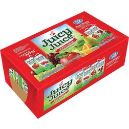 Juicy Juice Juice, 100% Juice, Apple, Berry, Grape, and Punch Variety Pack, 6.75 oz./Juice Box, 32/Carton 20cl 32pack