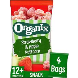 Organix Strawberry & Apple Puffcorn 40g (4 x 10g) 10g 4pack