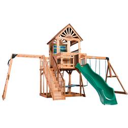 Backyard Discovery Oceanview Cedar Swing Set DIY: Do it Yourself