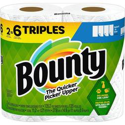 Bounty Select-A-Size Triple Paper Towels 2 Rolls