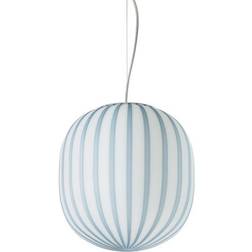 Established & Sons Filigrana Light S2 Cylinder Ø22 Blue Canes Pendel ∅ 22cm