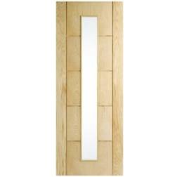 Wickes Travis Perkins Rockingham Oak 5 Groove Interior Door (76.2x198.1cm)