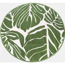 OHS Dreamscene Palm Garden Green, White 170cm