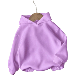 Shein Tween Girls Halloween Casual Minimalist Personality Cartoon Spider English Letter Pattern Loose Fit Fleece Lined Hoodie Sweatshirt Suitable For Autumn