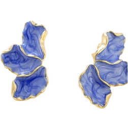 Shein Elegant Flower Earrings For Women